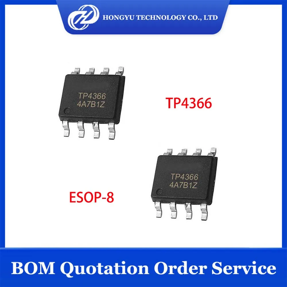 5 - 100 Pcs/Lots TP4366 4366 SOP-8 1A Mobile Power Supply IC Synchronous boost 4.2V Chip IC 4366 TP4366 NEW In Stocks