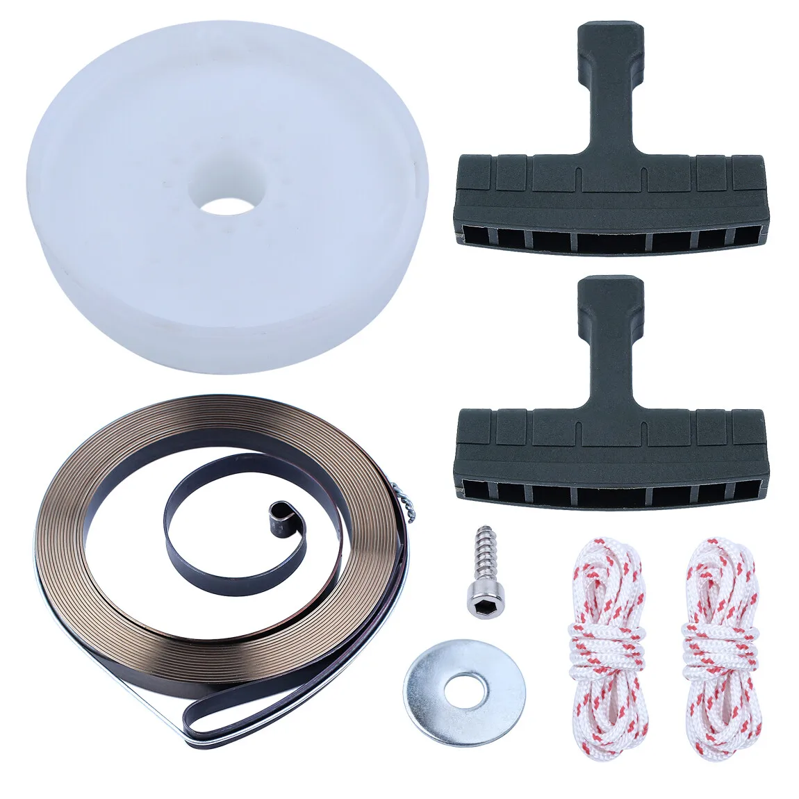 Starter Pulley Recoil Spring Tune Up Kit For Husqvarna 372XP 385XP 372 385 390