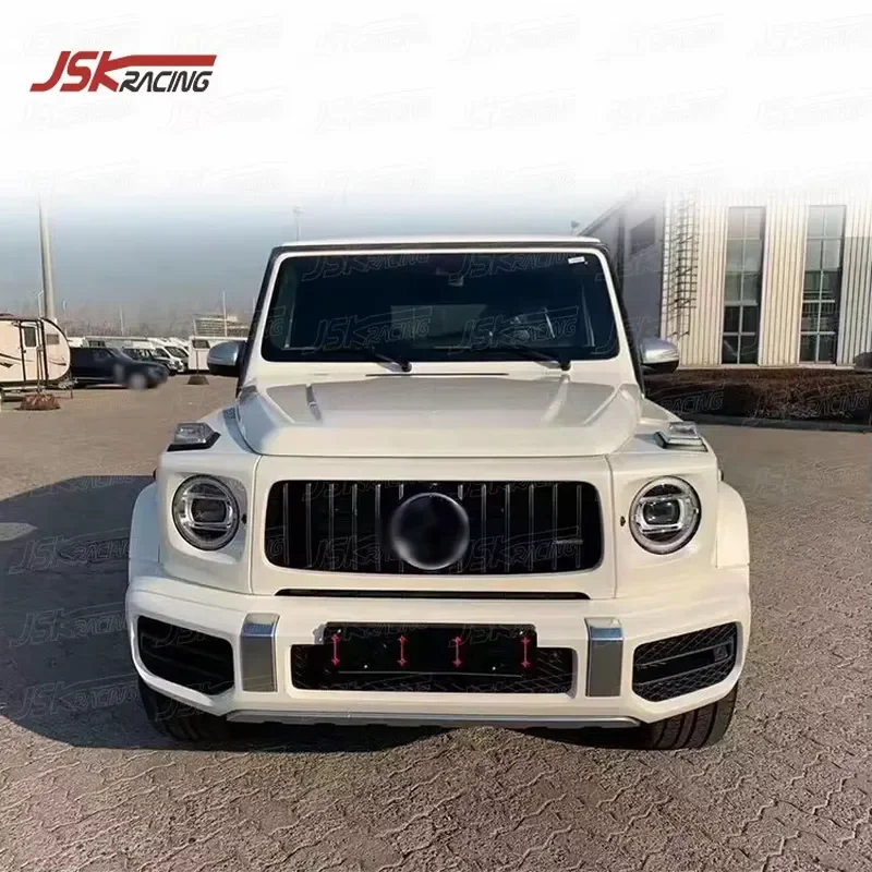 PP Body Kits for 2019-2020 Mercedes Benz G-Class W463 G500 G55 Car Bumper Modified Upgraded G63 Style