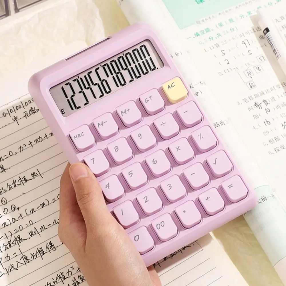 

Механическая клавиатура Механическая клавиатура Калькулятор Высокочувствительная кнопка Простой дизайн Высокоцветный калькулятор сахара Симпатичный