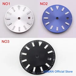 29.2mm Bliger sterile bright blue /white /black Dial fit ETA 2836/2824 DG2813/3804 Miyota 82Series movement