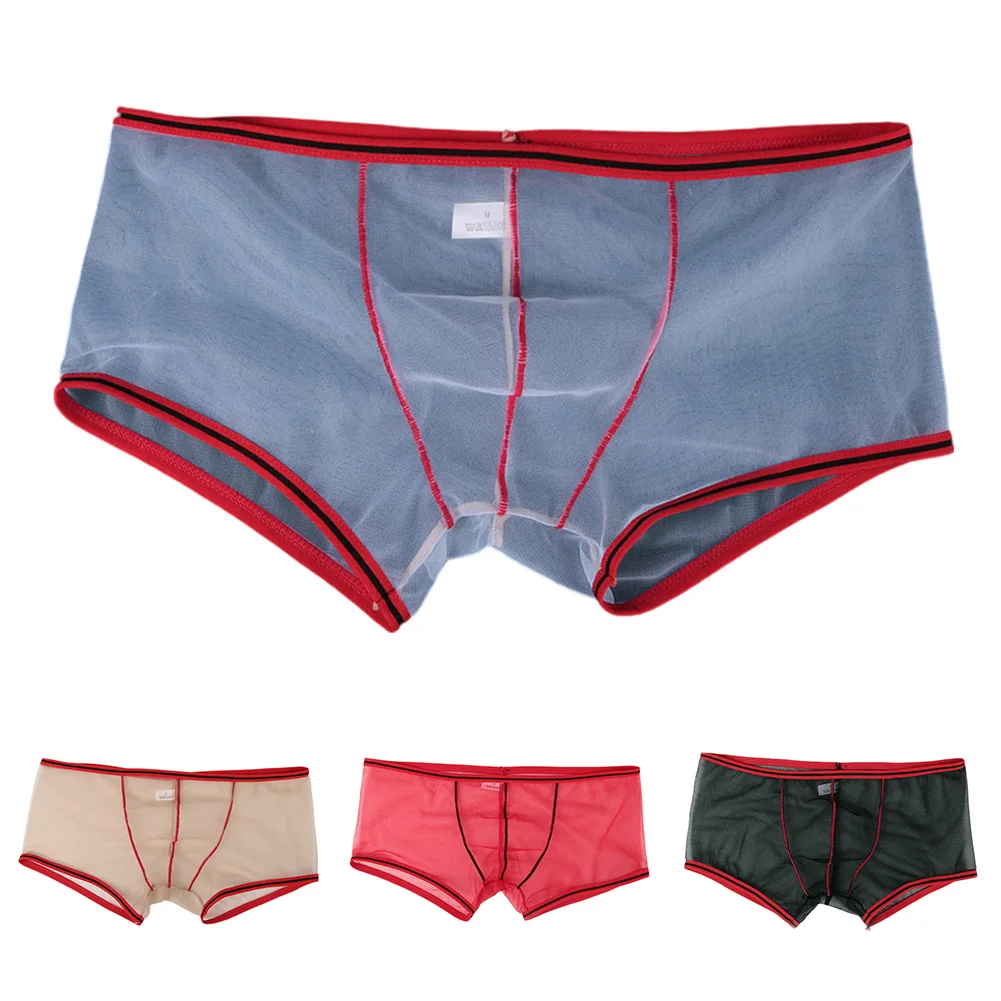 

Low Waist Briefs Men Boxer Briefs For Male Regular Clothing Length Shorts Style Suitable For All Seasons Gay Lingerie