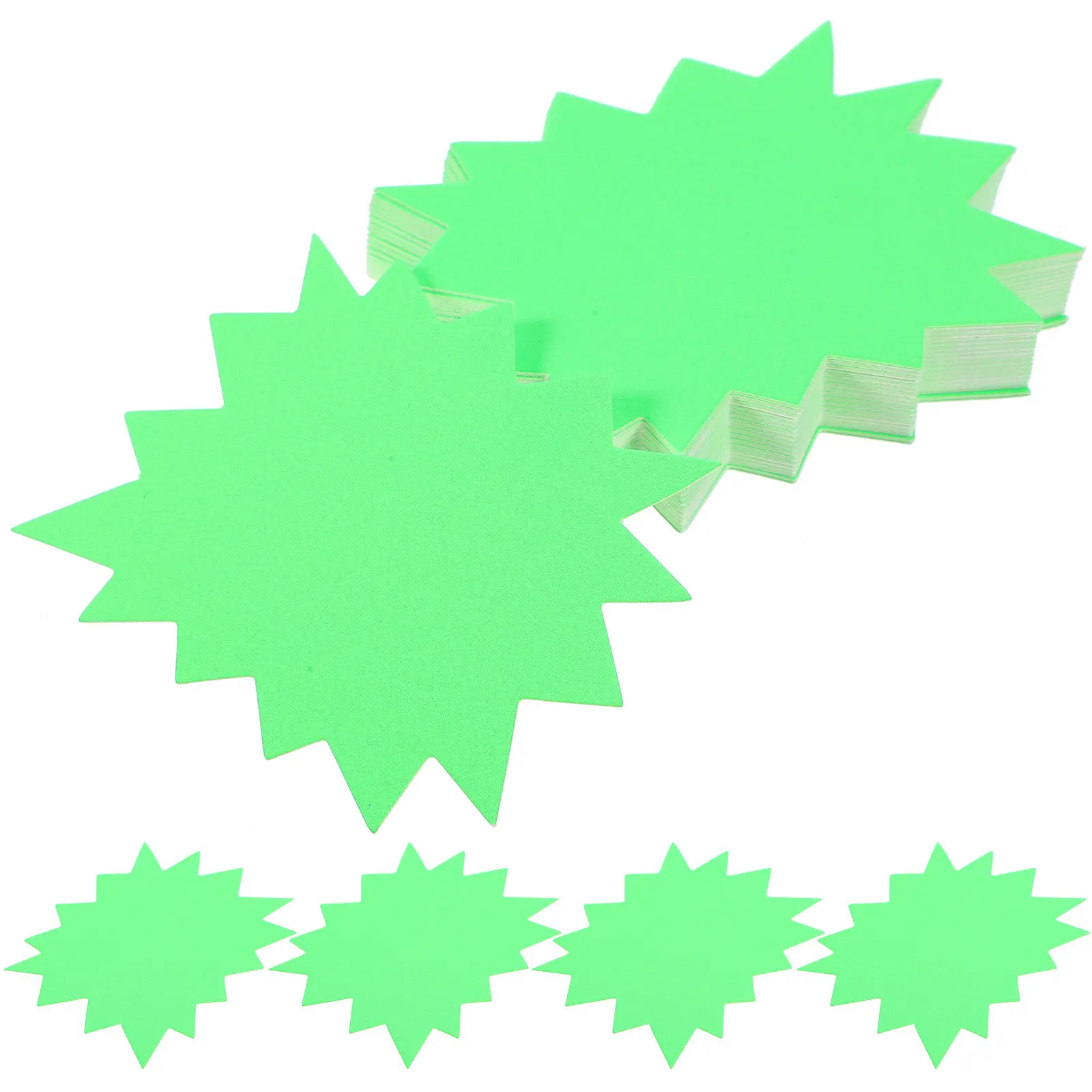 Stickers for Prices Reward Mailing Labels Tag Sale Fluorescent Blank Empty Paper Tags Display Pricing Printer