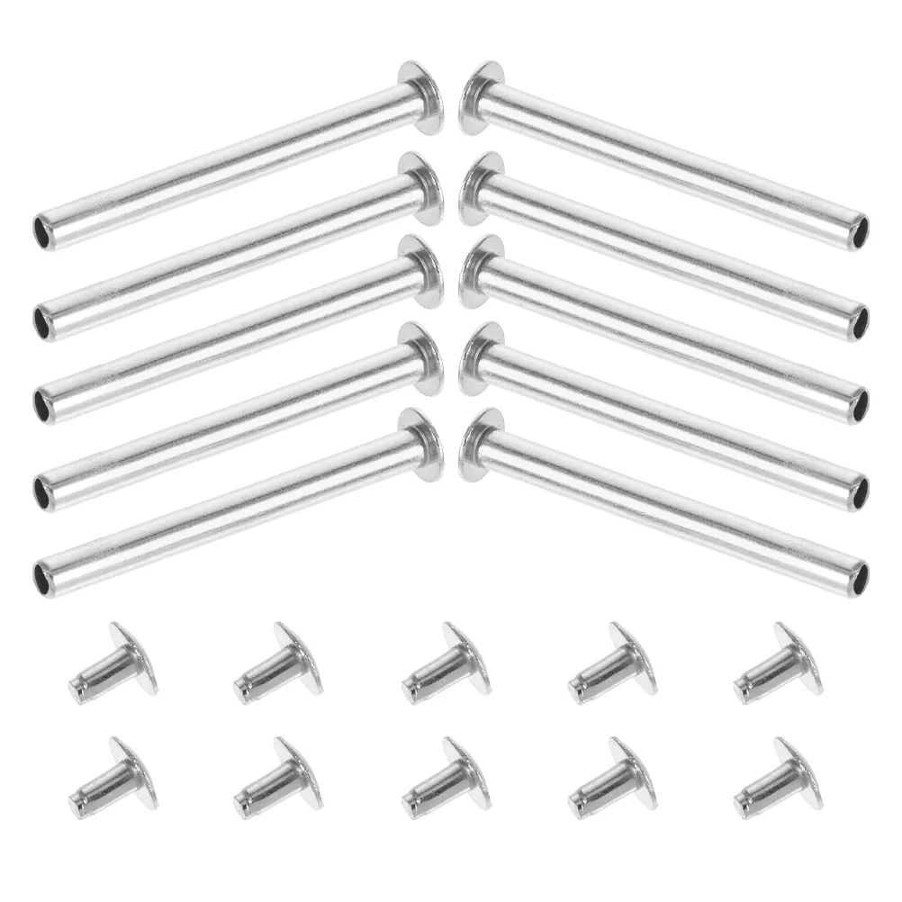 10 Sets Fan Accessories Hand Held Fan Shaft Rivets For Nut And Rivets Hand Shaft Rivet Rivets For Hand F