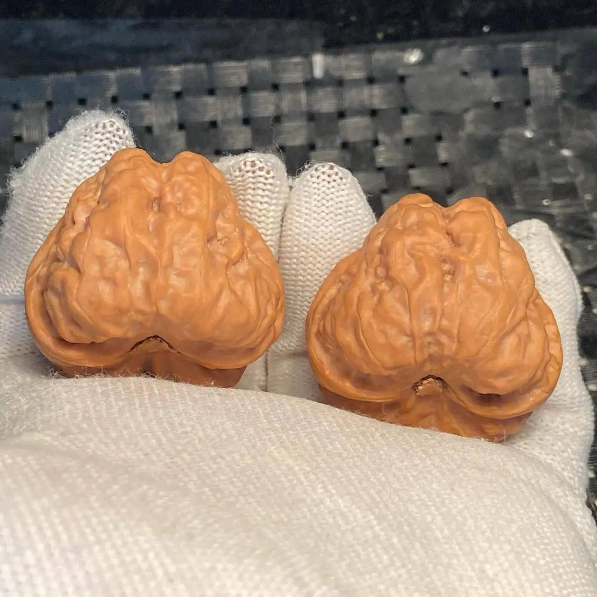 Premium Collectible Grade Natural Wild Old Tree Toad Head Wenwan Walnuts Flawless Hand Fidget Stress Relief For Men 35 To 42 Mm