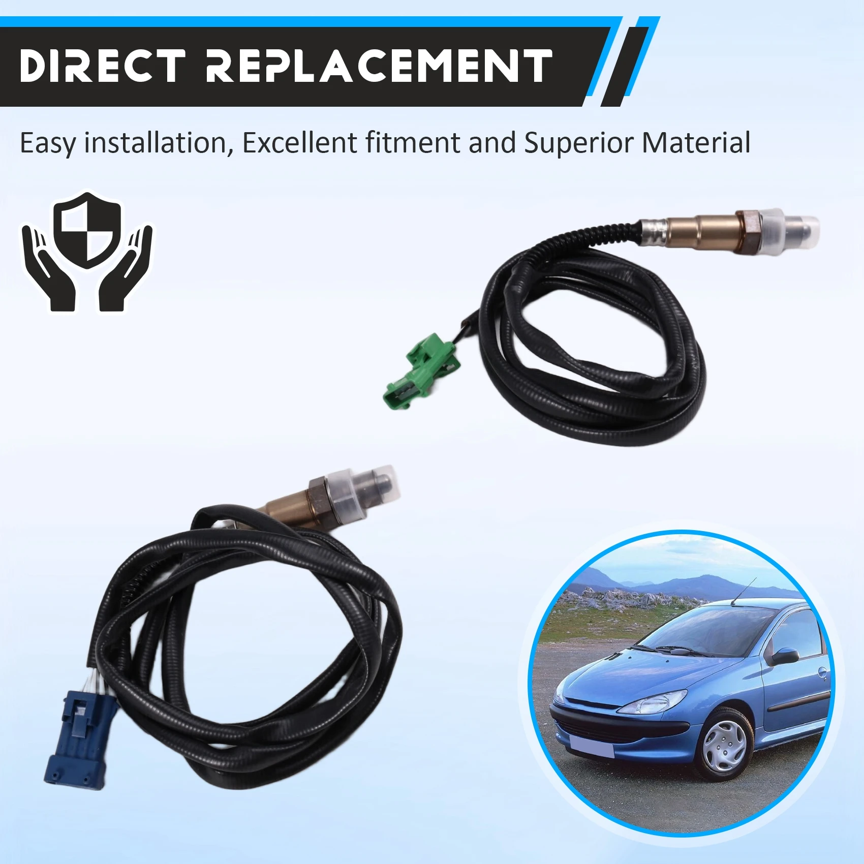 

New 0258006029 0258006026 1628HV Lambda O2 Oxygen Sensor For CITROEN 206 1.4 301 307 308 406 607 807 1.6-Y79A