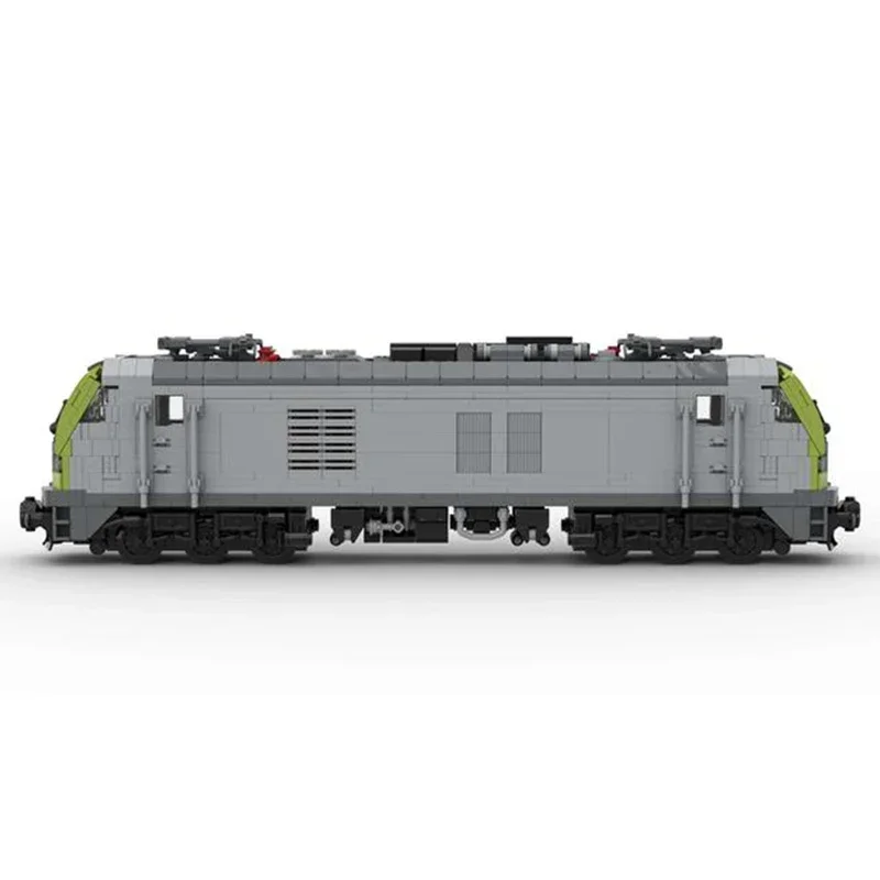 MOC اللبنات BR 159 - Eurodual Captrain نسخة قطار نموذج لتقوم بها بنفسك تجميعها الطوب هدايا عيد الميلاد لعب للأطفال مجموعات