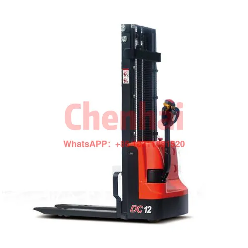 

EVERLIFT ELES-12J /15J Full Electric Pallet Jack Fully Electric Stacker 1200KG/1500KG 1.6M-3.5M Lift Heigh Smart Forklift