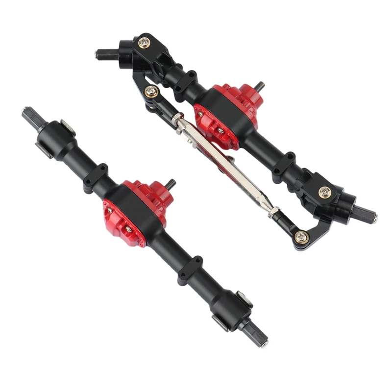 RC Car Front and Rear Bridge Axle for MN D90 D91 D96 D99S MN-90 MN99S 1/12 RC Car Upgrade Parts Accessories,B