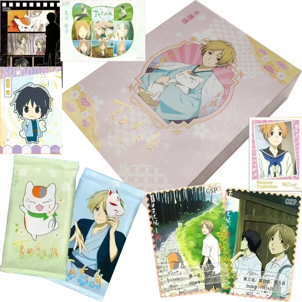 

Natsume's Book of Friends Collection Card Fans' Like Japanese Fantasy Anime Protagonist Limited Cards Peripheral Festival Gifts