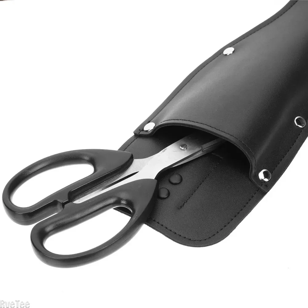 PU Leather Sheath Pouch Holder Scabbard Cover Hanging Bag Tool Pouch Protective Case for Pruning Garden