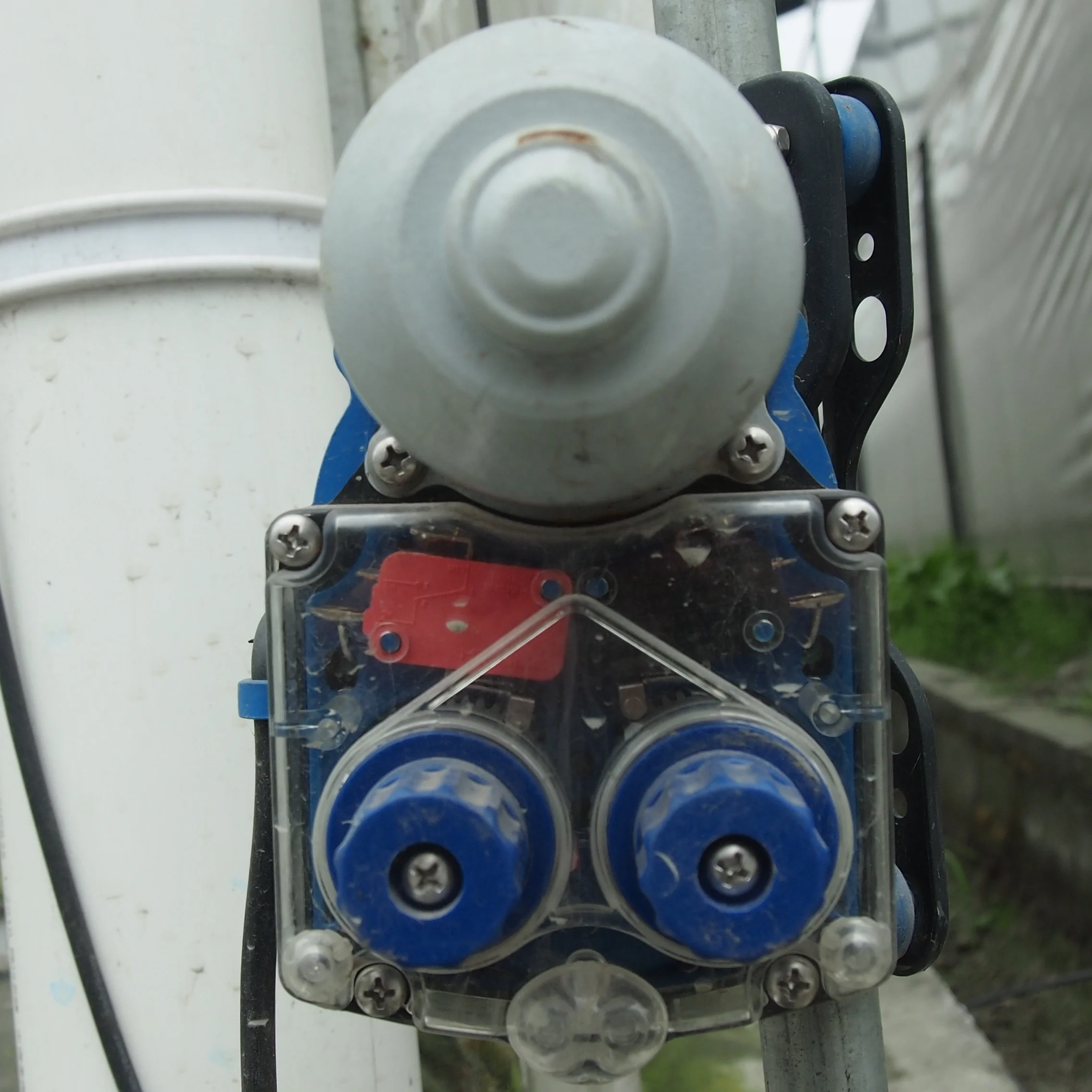 2025년형 온실용 전동/자동 필름 롤러 (온실 환기용)