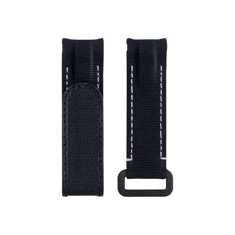 20 مللي متر نهاية منحنية اثنين شريط الربيع اتصال النايلون النسيج الجلود حزام (استيك) ساعة ل رولكس حزام دايتونا الغواصة DIW مشبك بلاستيك