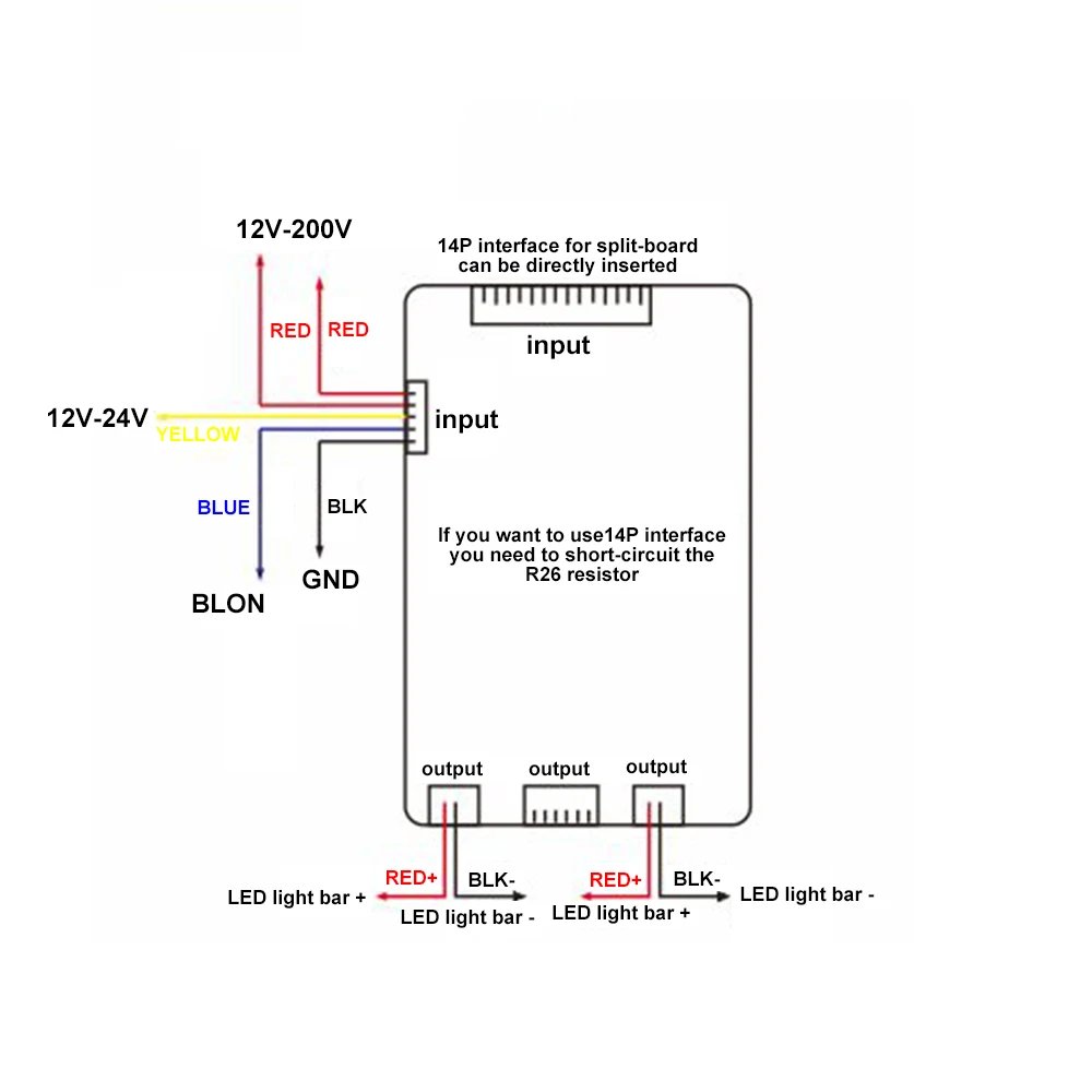 30-100 cali LED LCD Uniwersalne podświetlenie telewizora Podświetlenie stałoprądowe Lampa Płyta sterownicza Moduł podwyższający 12-200V do 24-400V