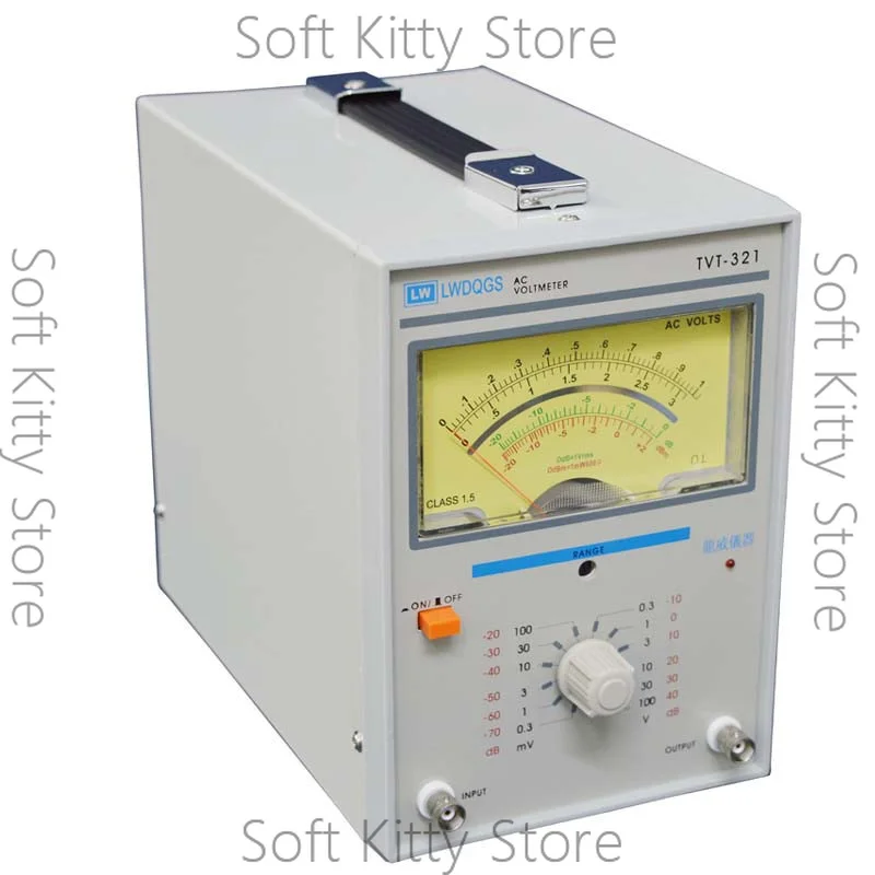 Tvt-321 Single-Pin Single-Channel Millivoltmeter/voltage Regulation Test/10M Input Impedance