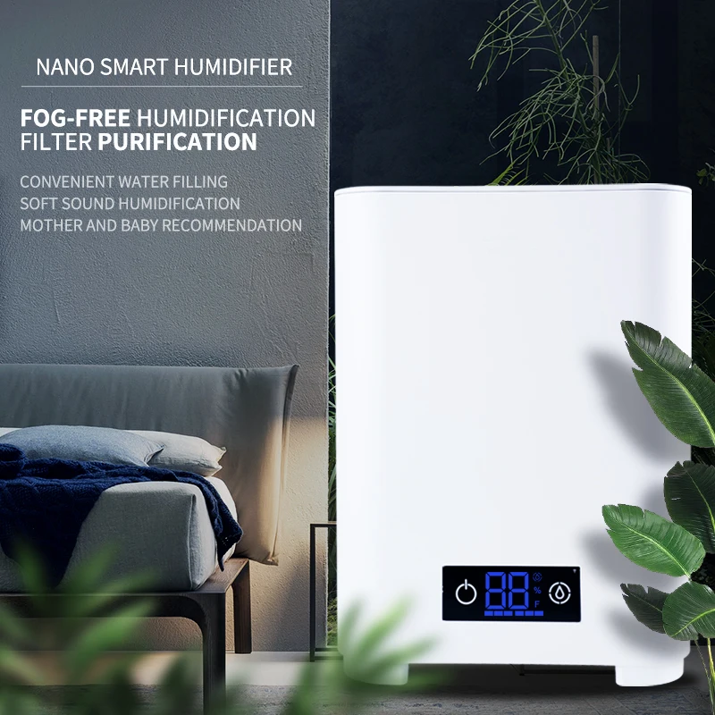 Venta al por mayor 4L Nano Smart Home humidificador de aire para habitaciones grandes instalación USB para hoteles y automóviles de oficina en casa