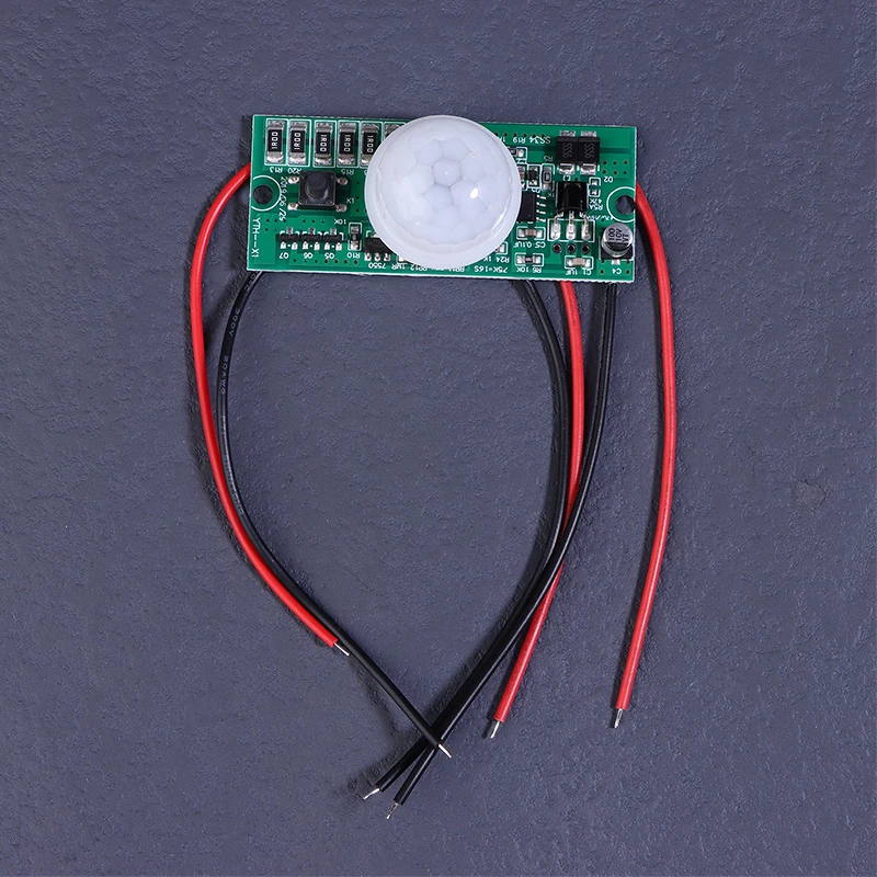 Placa de circuito do sensor com controlador 3.2V 3.7V Controle Remoto PIR Lâmpada de rua integrada solar