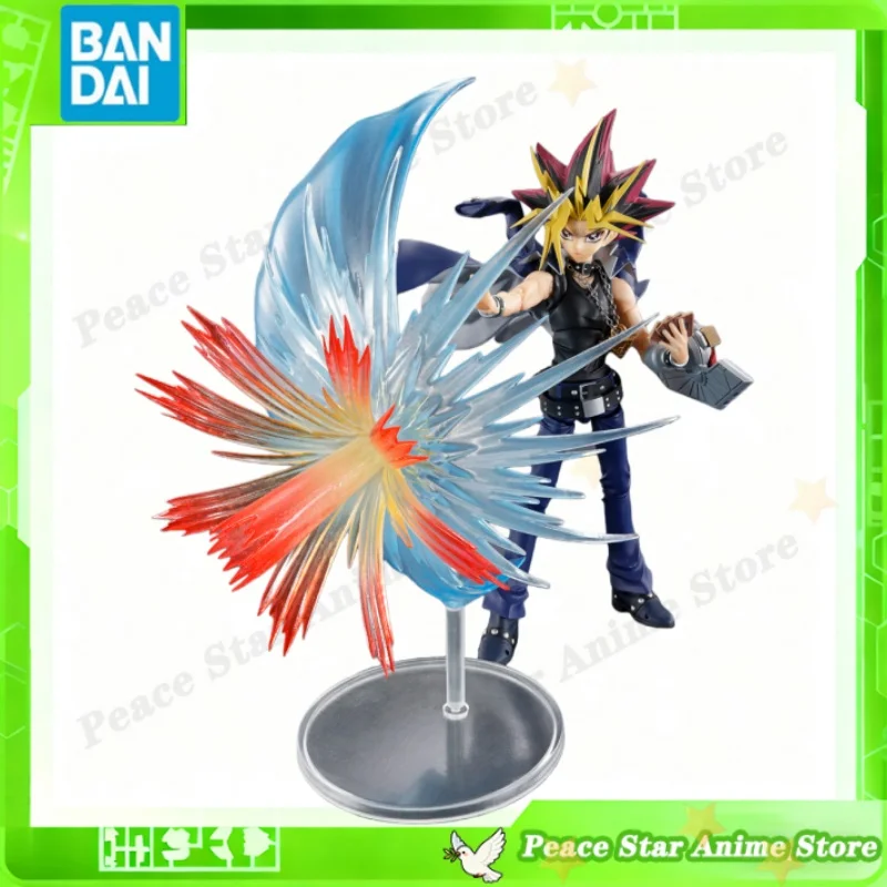 Bandai Original Anime Modelo Figura de ação SHF Yu-Gi-Oh! Yami Yugi Atem Presente de Natal Modelo Colecionável Brinquedos Crianças Em Estoque