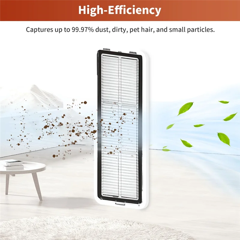 A24P Spazzola per filtro Mop Pad Kit di accessori per sacchetti per la polvere per parti di ricambio per aspirapolvere robot Dreame D10 Plus