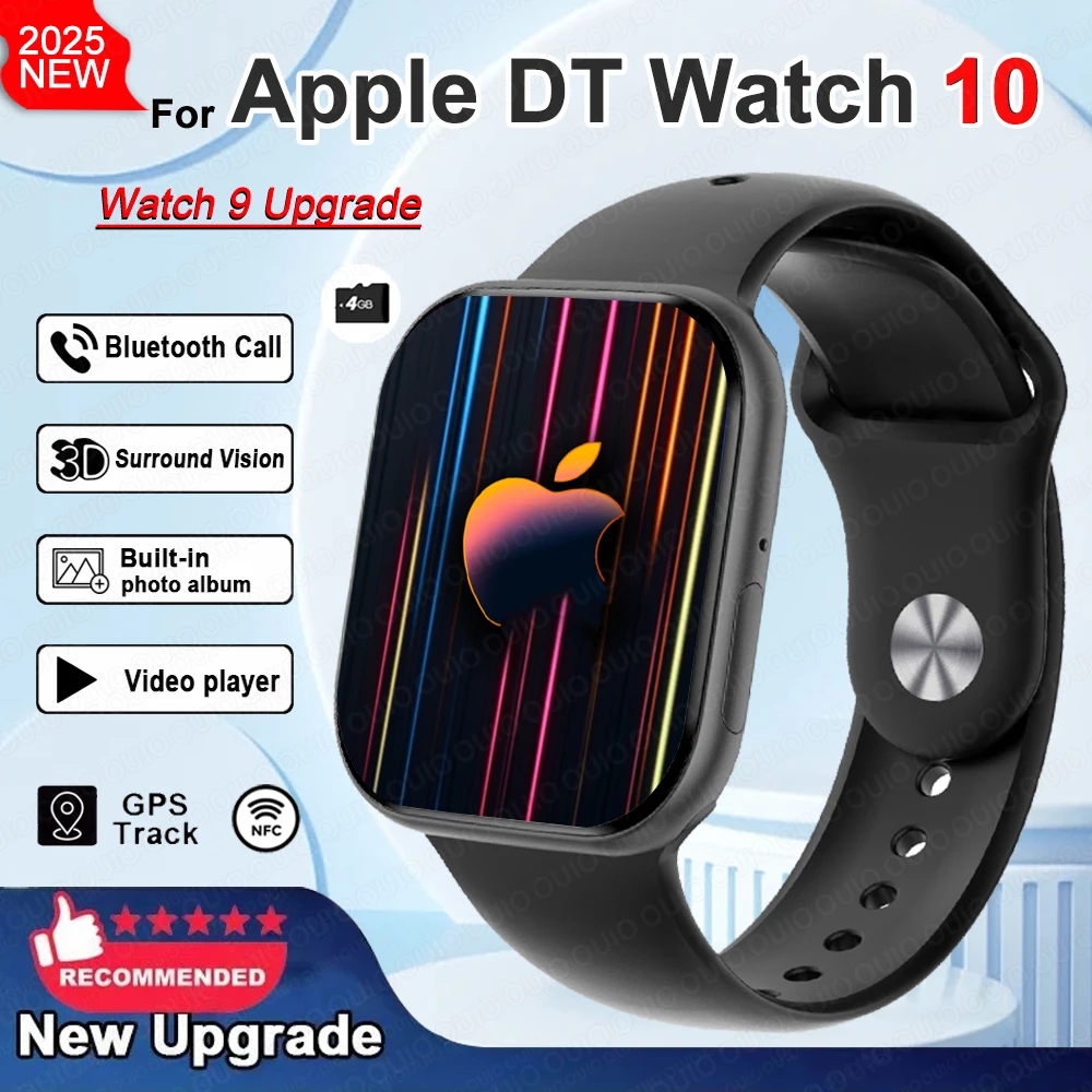 New Series 10 For Apple Watch 10 4G Memory Smart Watch  Music Video GPS NFC Bluetooth call Waterproof Smartwatch For Android l0S