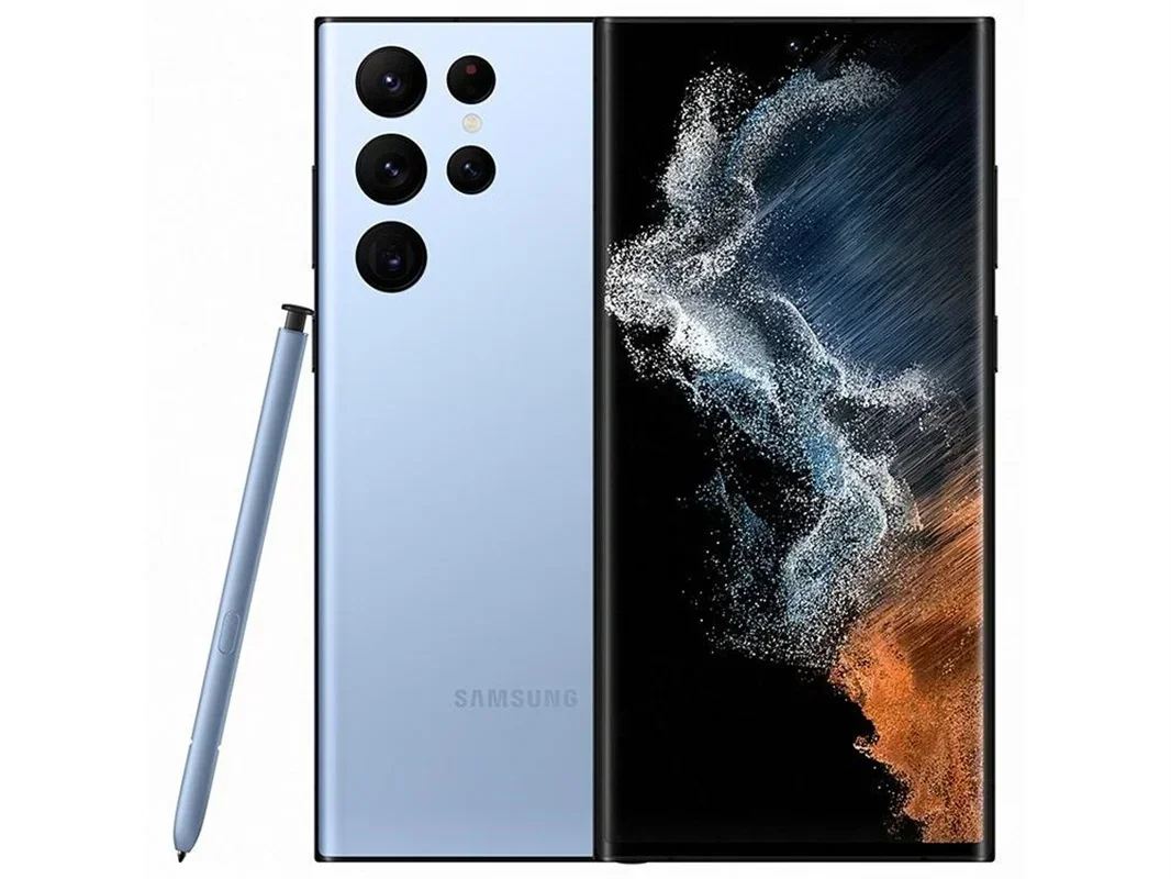 هاتف Samsung Galaxy S22 Ultra 5G ROM 128GB/256/512GB RAM 12GB/8GB هاتف ذكي S22U 6.8 بوصة Snapdragon 8 gen 1 هاتف مستعمل غير مقفول