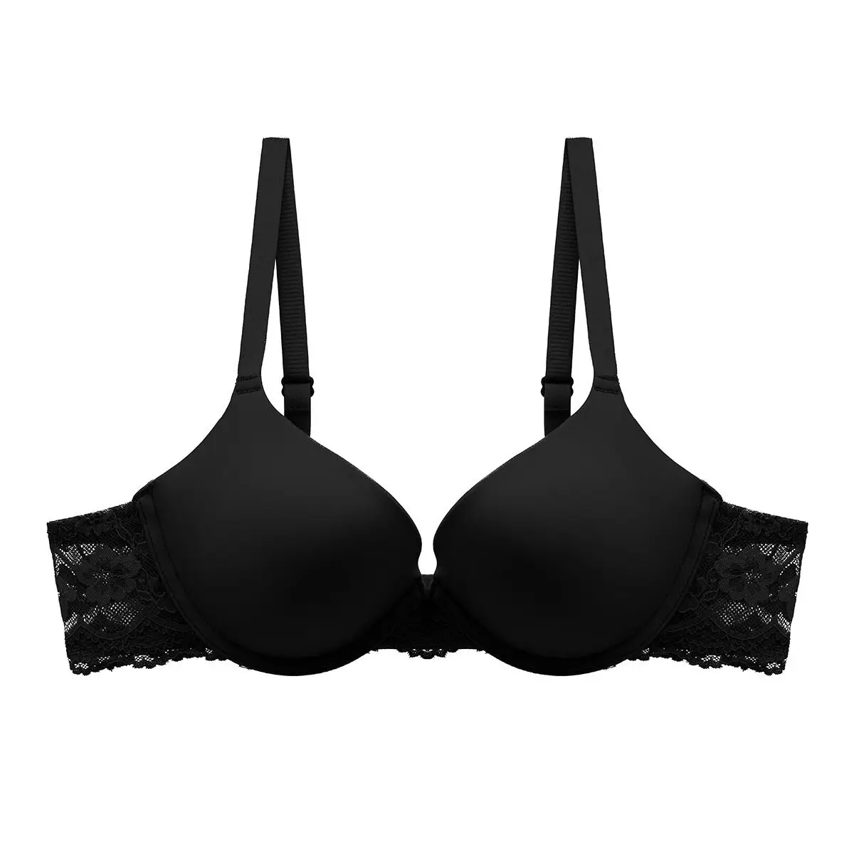 

Женский гладкий бесшовный кружевной бюстгальтер пуш-ап с глубоким вырезом, мягкий, на косточках, с подкладкой, для небольшой груди, для увеличения объема