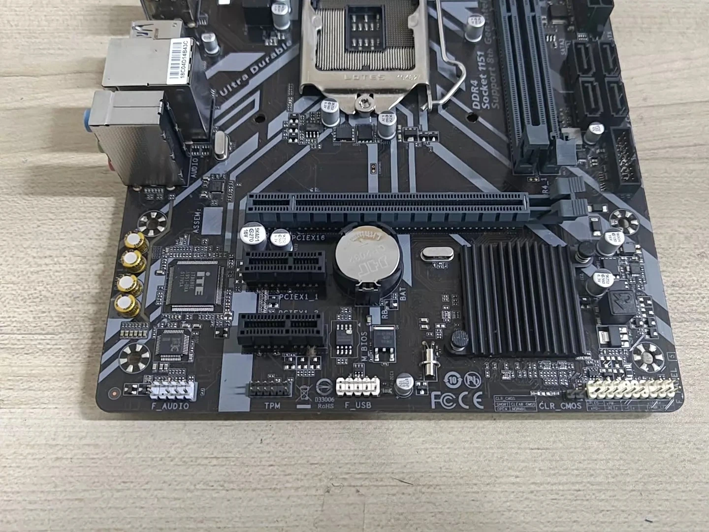 Used for GIGABYTE H310M S2 2.0 Motherboard LGA 1151 Socket Support 8th 9th Gen CPU DDR4 RAM With Original I/O Shield