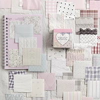 100Sheets The Revelation Of Milk Salt Series Mini Basic Collection Note Sticker DIY Junk Journal Planner Scrapbook Collage Decor 5