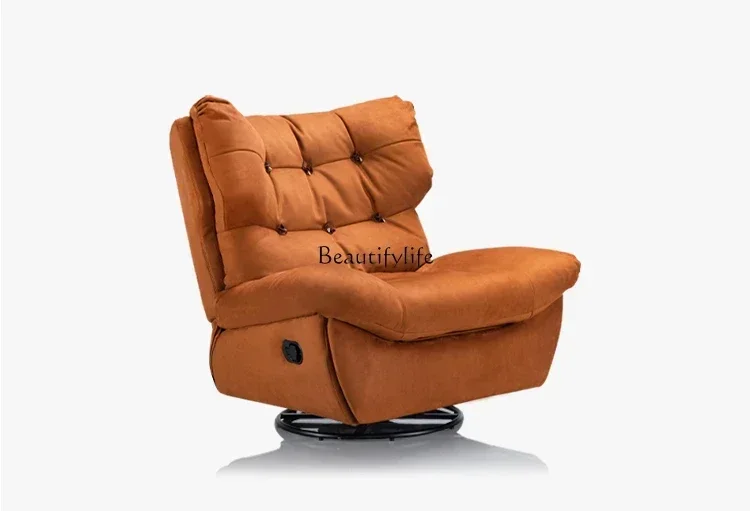 

56Rotating single chair Modern Nordic leisure living room Multifunctional lazy sofa chair