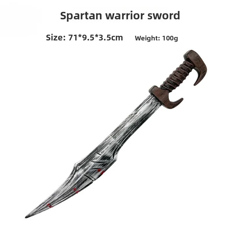 75 سنتيمتر/29.53in القرون الوسطى السيف ممارسة نموذج الدعائم بولي تأثيري كاتانا الحلي تحصيل هالوين لوازم الحفلات صديقها هدية