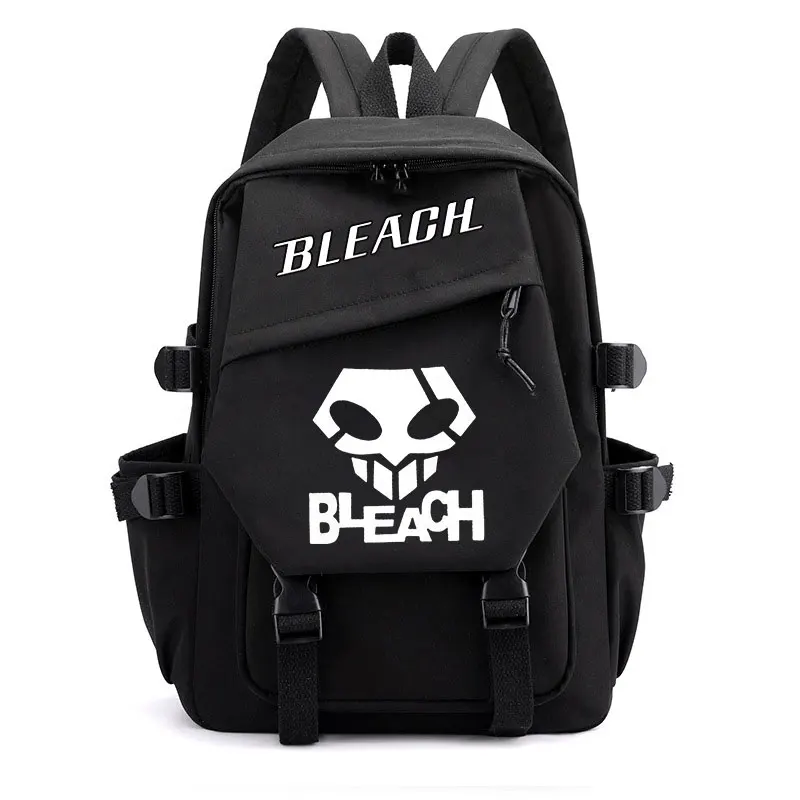 

Anime Bleach Backpack Kurosaki Ichigo Design Student School Shoulder Bag Youth Outdoor Travel Backpack For Women Kids