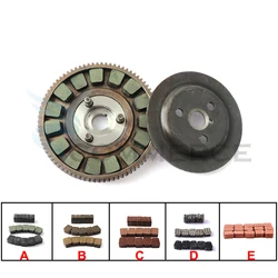 50CC 60CC 80CC 2-stroke Motorcycle  Engine Parts Clutch Friction Plate Kit