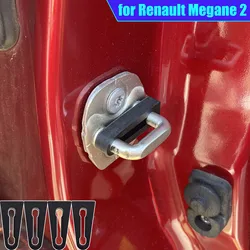 Sound Damper Door Lock Buffer for Renault Megane 2 Scénic 2 2002-2008 Soundproof Screaks Deaf Seal Deadener Deadening