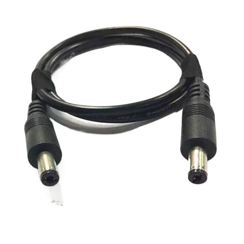 DC male to male DC 5.5*2.1MM Power adapter Plug 12v 5a Dc Pure Copper Cord 18AWG For CCTV Hight current