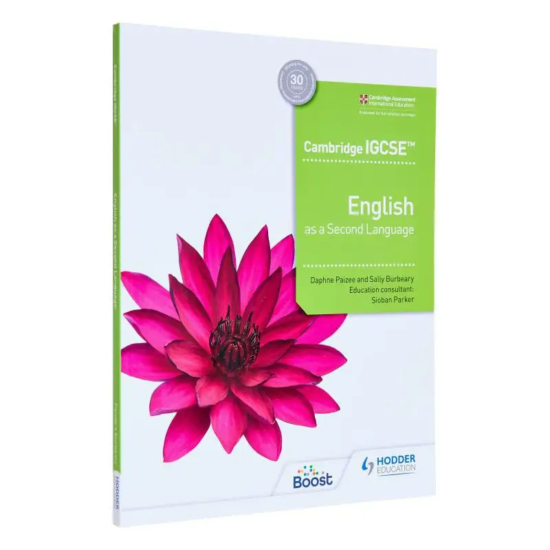

Кембриджский IGCSE на английском языке, как второе языковое образование Paizee Daphne Hodder 9781398352698.