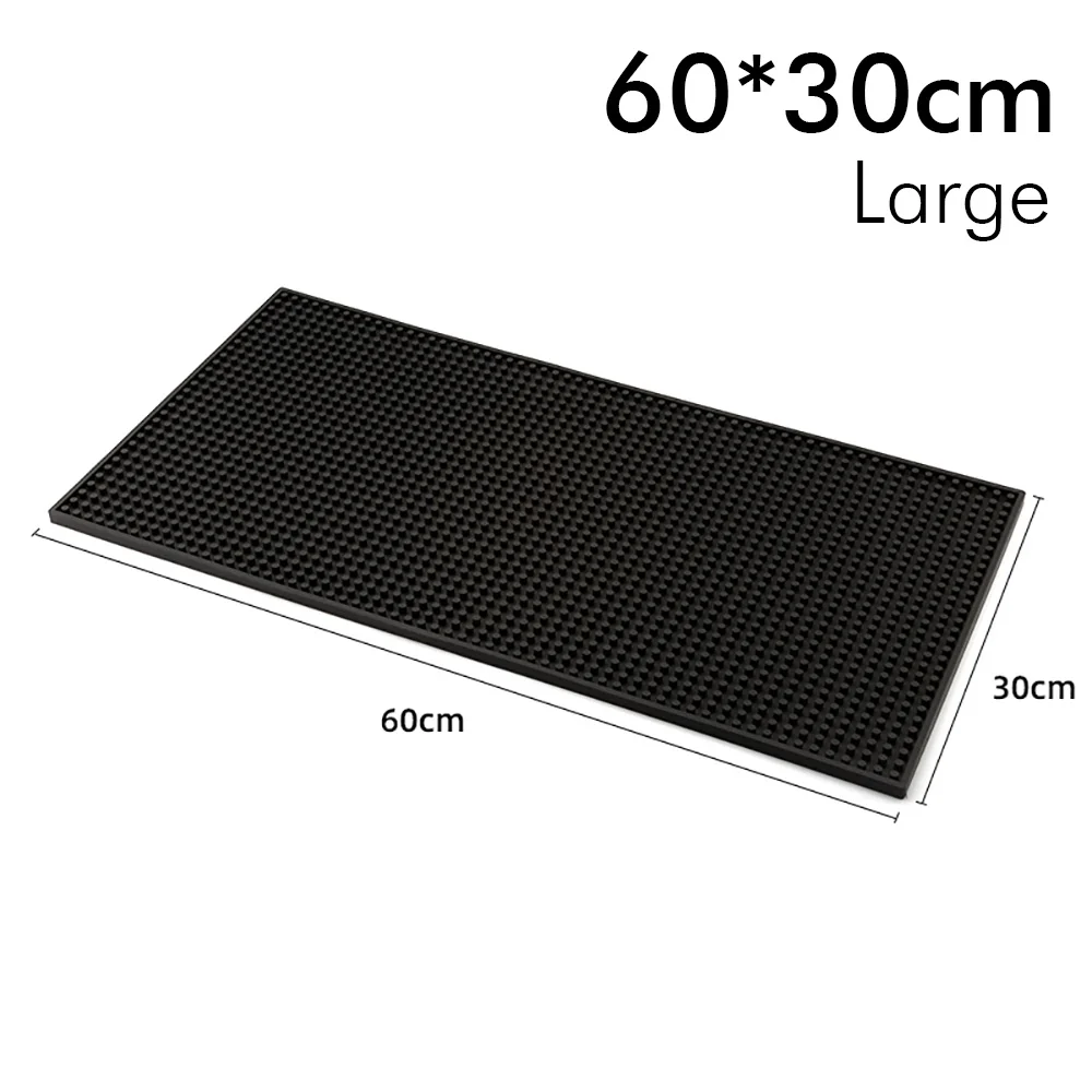 Gummi Bar Matte Anti-slip PVC Cafe Bar Matten Hause Tasse Matte Wasserdicht Hitzebeständige Langlebig Küche Ablauf Matte Geschirr trocknen Matten