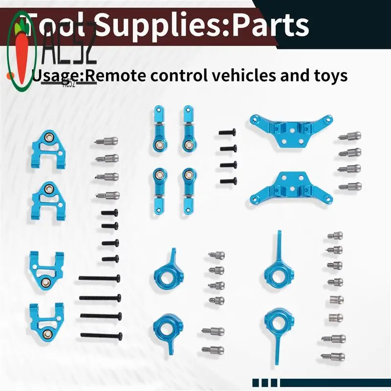 

AC52-Metal Full Set Upgrade Parts For Wltoys 1/28 P929 P939 K979 K989 K999 K969 Rc Car Parts