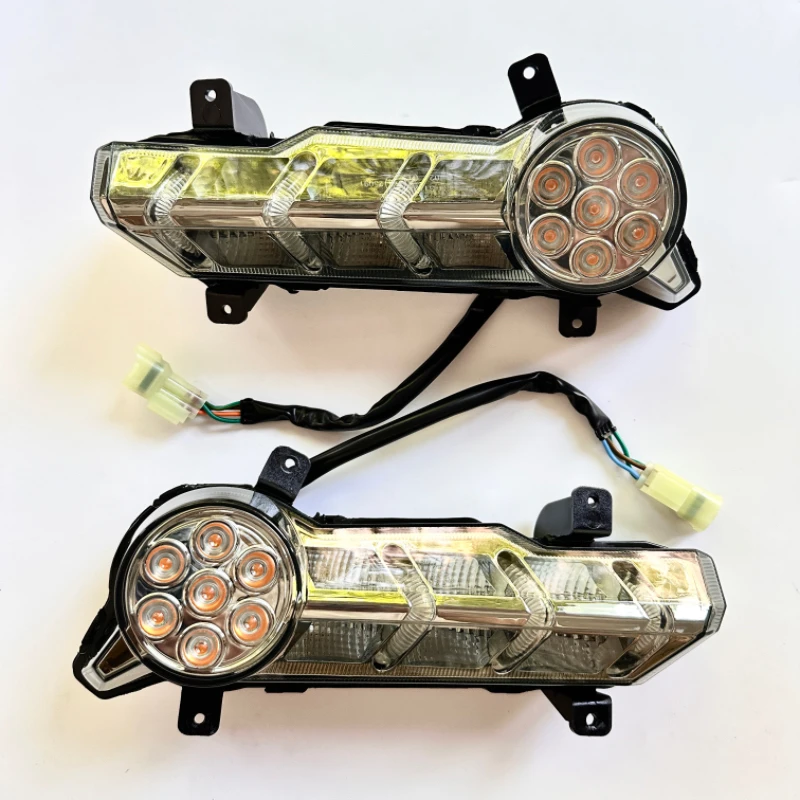Tylna Lewa/Prawa Lampa Tylna Światło Tylne z Żółtym Złączem z lat 2017-2020 do CFMoto Cforce 800 1000 ATV Quad 9AWA-160210 9AWA-160220