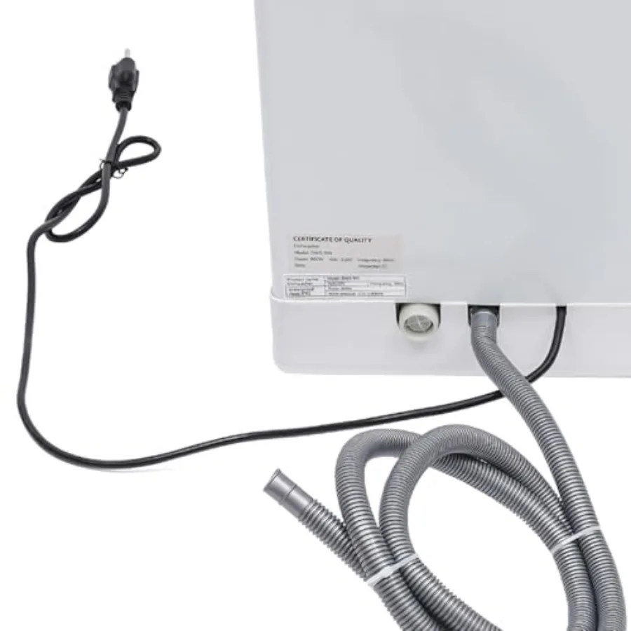 غسالة أطباق صغيرة محمولة بدون تركيب للاستخدام المنزلي على سطح المطبخ مع 3 عرض برامج الغسيل والتنظيف التلقائي #5