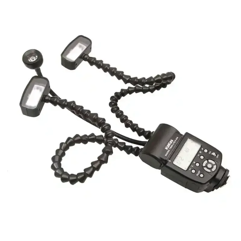 GN58 5600K Magic LED Macro Speedlite flash Flashlight LCD Display for Canon Nikon    Olympus     flash