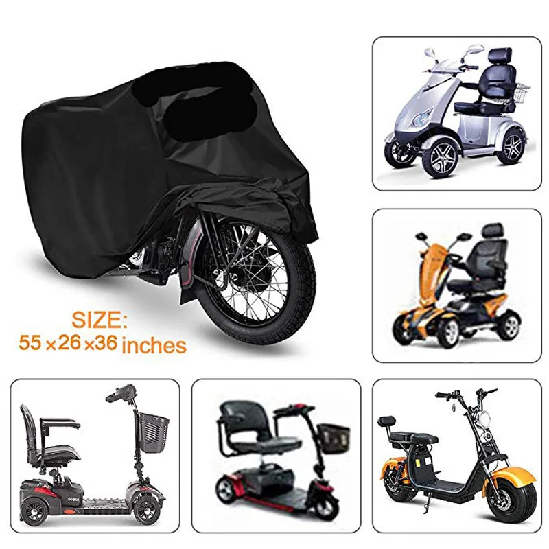 Scooter capa protetora para carro elétrico, impermeável e Dustproof