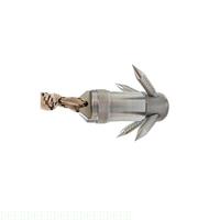 R6FE Grappling Hook Survival Hook Steel Outdoor Claw Tool Climbing Grappling Hook