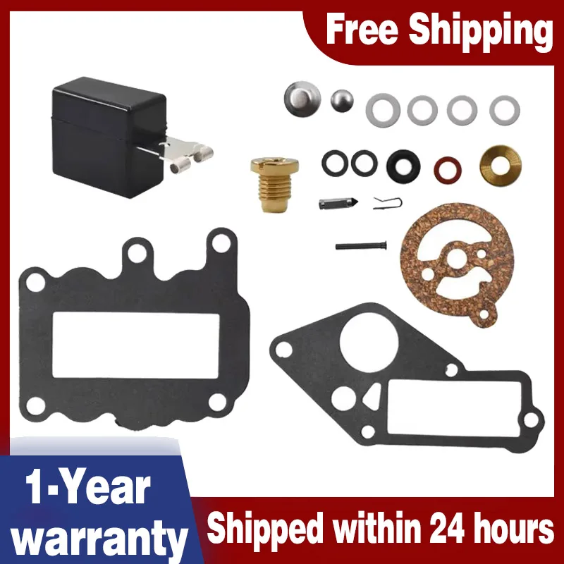 

Carburetor Carb Kit with Float fit For Johnson Evinrude Outboard 9.5 BRP/OMC382048 1964 1965 1966 1967 1968 1969 1970-1973