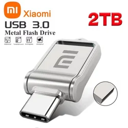 Xiaomi 2TB Pendrive High Speed Flash Drives Metal Usb 3.0 1TB Usb Drive Portable Memoria Usb Flash Disk Data Transmission 2024