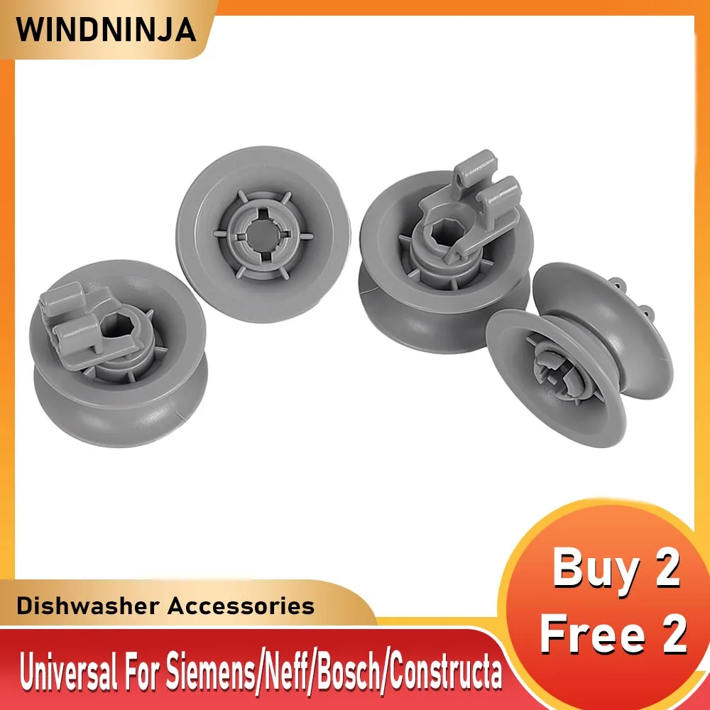 Basket Roll Dishwasher Wheels For Siemens For Neff For Bosch For Constructa Dishwasher Top Basket Wheels Kits Accessories