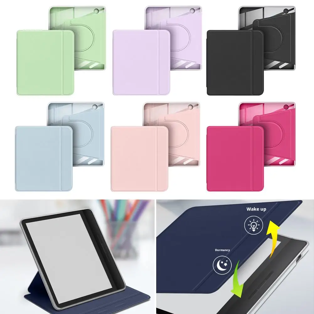 Case For KOBO Libra Color/ 2 7 Inch E-Reader Magnetic Bracket 2-in-1 Cover Auto Sleep/Wake Acrylic Backplane E-Reader Acces F5U3