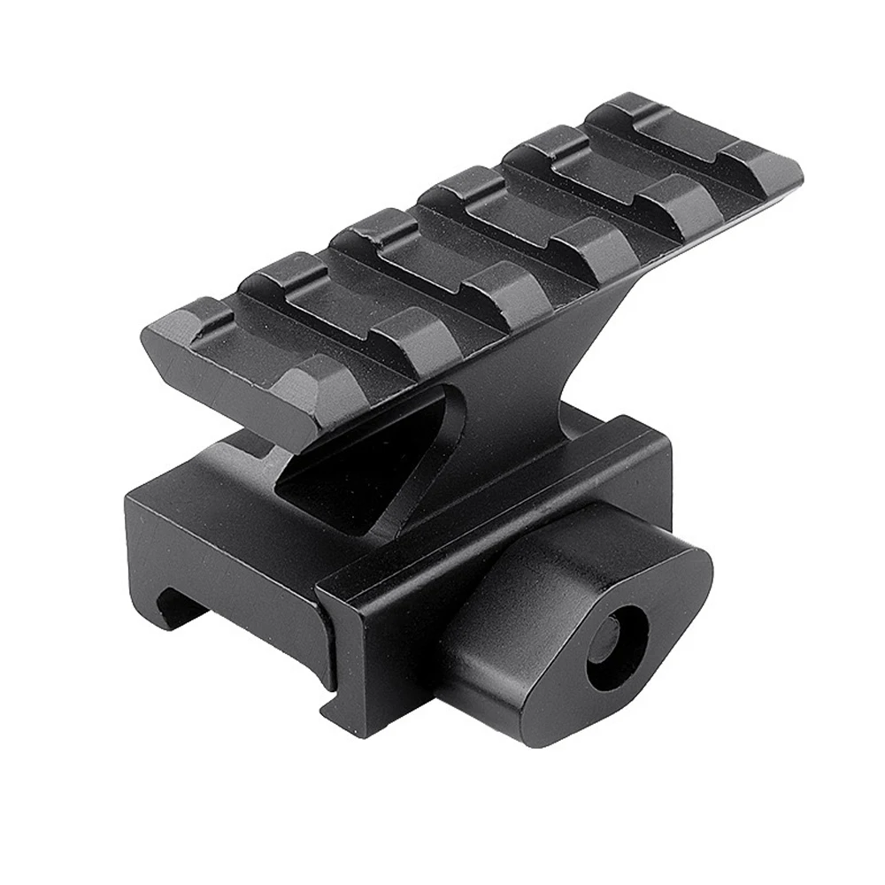 Adaptador de base para mira punto rojo alto perfil QD Picatinny - imagen 2