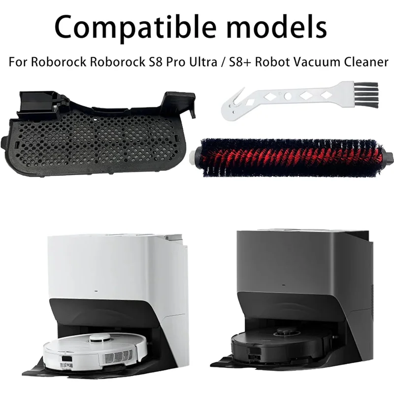 A75X أعلى ل Roborock S8 Pro Ultra / S8 + روبوت فراغ قاعدة محطة تصفية المصارف استبدال أجزاء عالية السرعة حوض التنظيف الذاتي Brus