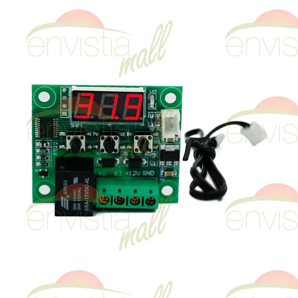 W1209 12v-50-110 x c digitales Thermostat Temperatur regler Sensor gehäuse