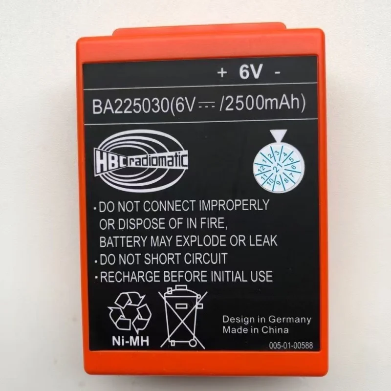 

100% новая батарея BA225030 для пультов дистанционного управления, аксессуары для батарей, большая емкость 2100 мАч/2500 мАч/3000 мАч 6В
